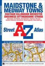 Maidstone and Medway Towns A-Z Street Atlas