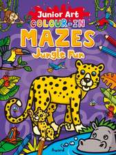 Colour-In Mazes Jungle Fun