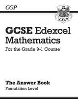 New GCSE Maths Edexcel Answers for Workbook: Foundation - For the Grade 9-1Course