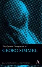 Anthem Companion to Georg Simmel