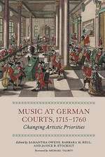 Music at German Courts, 1715–1760 – Changing Artistic Priorities