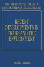 Recent Developments in Trade and the Environment