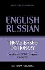 Theme-Based Dictionary British English-Russian - 9000 Words: Geospatial Analysis with Python