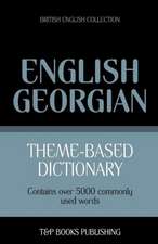 Theme-Based Dictionary British English-Georgian - 5000 Words: Geospatial Analysis with Python