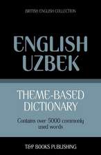 Theme-Based Dictionary British English-Uzbek - 5000 Words: Geospatial Analysis with Python