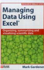 Managing Data Using Excel