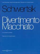 Divertimento Macchiato: For Trumpet and Orchestra - Trumpet with Piano Reduction