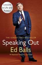 Balls, E: Speaking Out