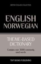 Theme-Based Dictionary British English-Norwegian - 3000 Words: Proceedings of the 43rd Annual Conference on Computer Applications and Quantitative Methods in Archaeology