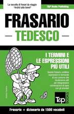 Frasario Italiano-Tedesco E Dizionario Ridotto Da 1500 Vocaboli