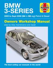 BMW 3–Series Petrol & Diesel (05 – Sept 08) Haynes Repair Manual