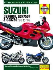 Suzuki GSX600/750F & GSX750 (98 – 03) Haynes Repair Manual