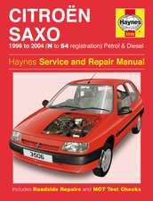 Citroen Saxo Petrol & Diesel (96 – 04) Haynes Repair Manual