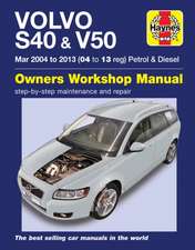 Volvo S40 & V50 Petrol & Diesel (Mar `04–`13) Haynes Repair Manual