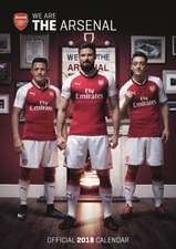 Arsenal Official 2018 Calendar A3 Poster Format