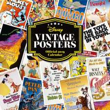 Disney Vintage Posters Official 2019 Calendar - Square Wall Calendar Format