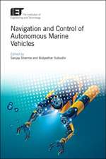 Navigation and Control of Autonomous Marine Vehicles