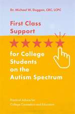 First Class Support for College Students on the Autism Spectrum