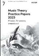 Music Theory Practice Papers Model Answers 2023, ABRSM Grade 7