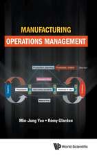 MANUFACTURING OPERATIONS MANAGEMENT