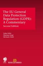 EU General Data Protection Regulation (GDPR)