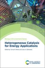 Heterogeneous Catalysis for Energy Applications