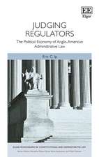 Judging Regulators – The Political Economy of Anglo–American Administrative Law