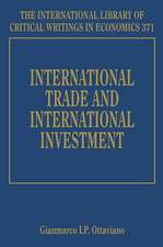 International Trade and International Investment