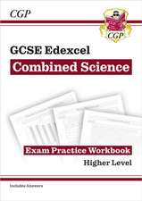 GCSE Combined Science Edexcel Exam Practice Workbook - Higher (includes answers): for the 2025 and 2026 exams