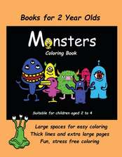 Books for 2 Year Olds (Monsters Coloring book)