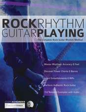 Rock Rhythm Guitar Playing