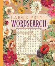 Saunders, E: Large Print Wordsearch