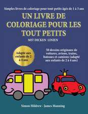 Simples livres de coloriage pour tout-petits âgés de 1 à 3 ans