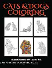 Cats and Dogs Coloring Pages