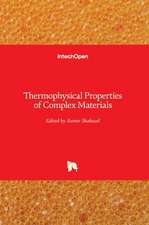 Thermophysical Properties of Complex Materials