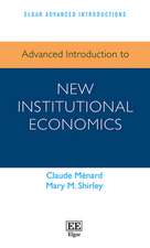 Advanced Introduction to New Institutional Economics