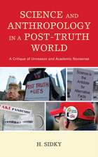 Sidky, H: Science and Anthropology in a Post-Truth World