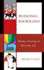 PERSONAL SOCIOLOGY