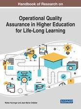 Handbook of Research on Operational Quality Assurance in Higher Education for Life-Long Learning