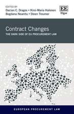 Contract Changes – The Dark Side of EU Procurement Law