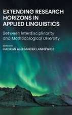 Extending Research Horizons in Applied Linguistics