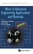 WEAR IN ADVANCED ENGINEERING APPLICATIONS AND MATERIALS