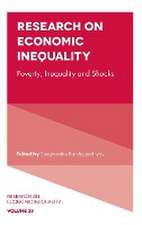 Research on Economic Inequality – Poverty, Inequality and Shocks