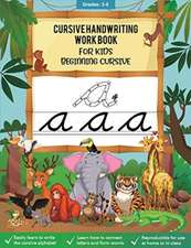 Cursive Handwriting Workbook for Kids