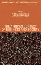 The African Context of Business and Society