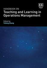 Handbook on Teaching and Learning in Operations Management