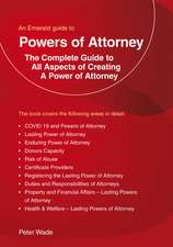 An Emerald Guide To Powers Of Attorney: Revised Edition 2022