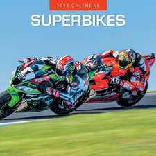 Superbikes 2024 Square Wall Calendar