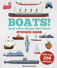 Boats! Sticker Book