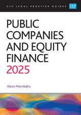 Public Companies and Equity Finance 2025